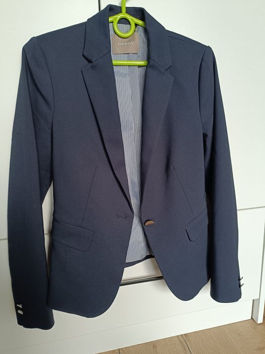 Granatowa marynarka Orsay