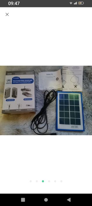 Сонячна батарея нова