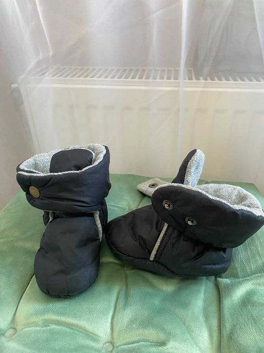 Дитячий комбінезон POLO by Ralph Lauren (пух) та чобітки - мокси