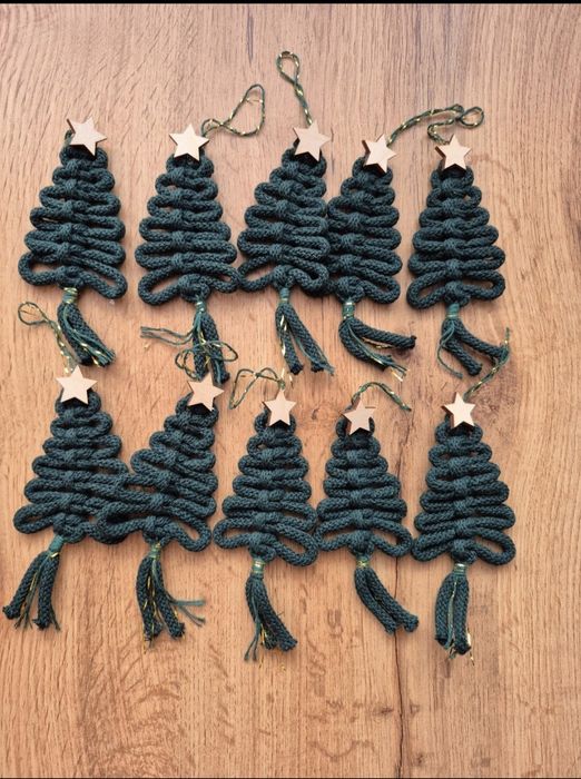 Ozdoby na choinke handmade