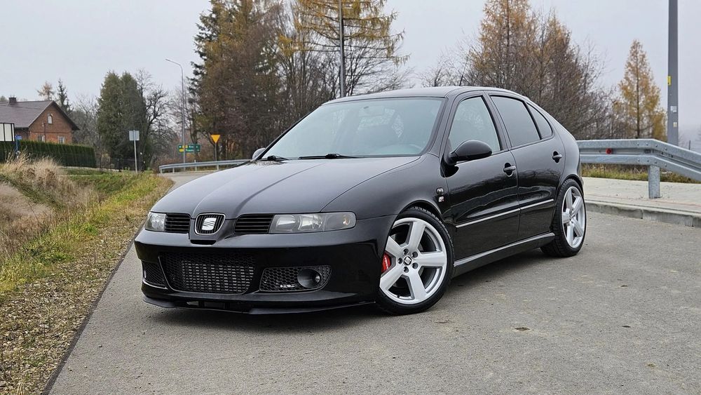 Seat Leon CUPRA R / 1.8 TURBO BAM / 240KM / Gwint / El. Fotele / Alu 18 / Zobacz