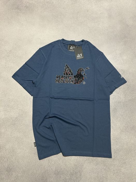 футболка Peaceful Hooligan System Dove Blue