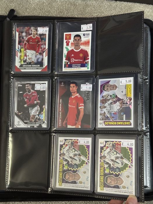 Cromos e cards Cristiano Ronaldo