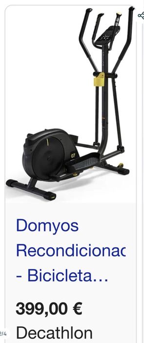 Vendi Eliptica Decathlon 500 Domyos