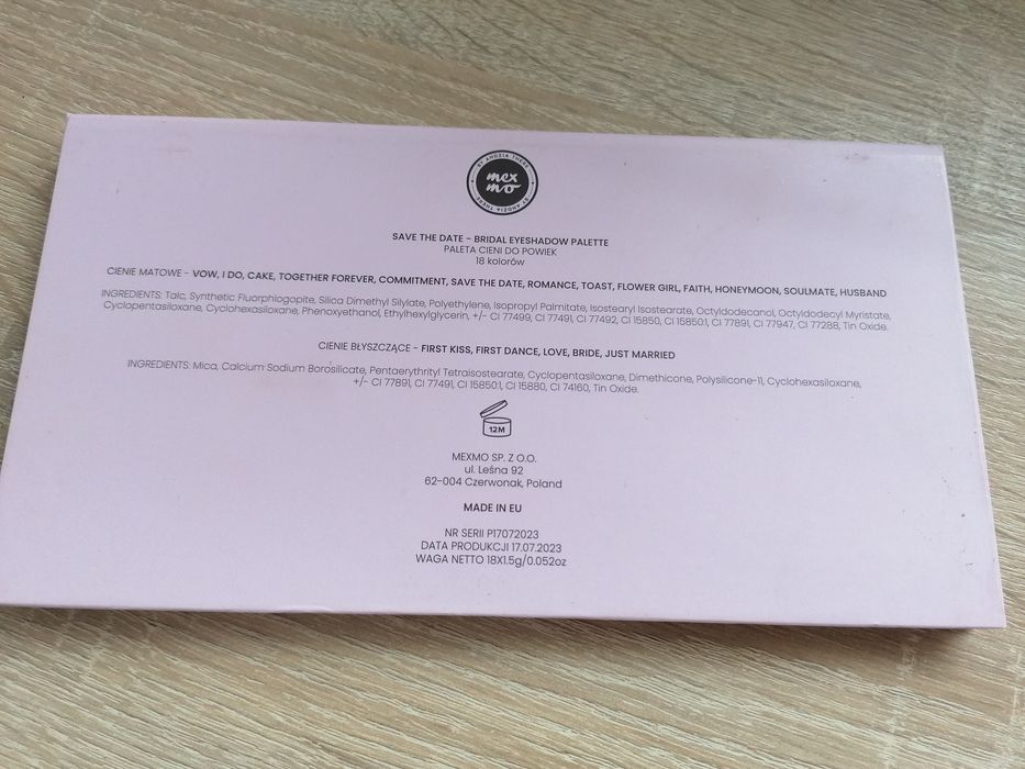 Paleta Mexmo Save the Date