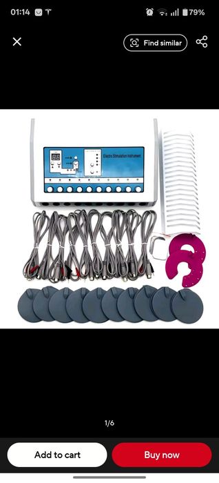 EMS Eletroestimulador Muscular Emagrecimento Tonificação Profissional