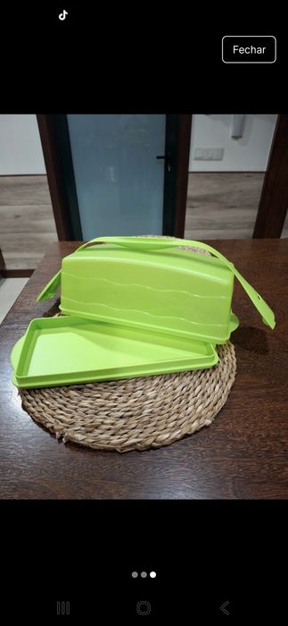 Boleira retangular da taparuwere