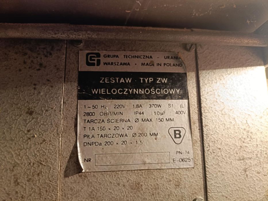 Pilarka tarczowa, krajzega