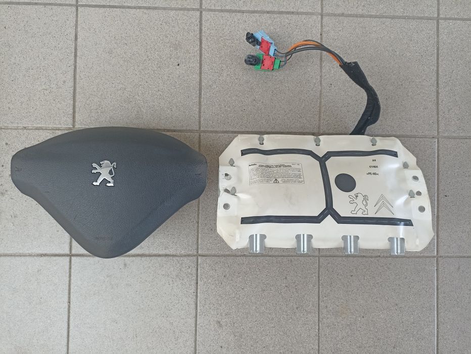 Poduszka powietrzna kierowcy pasazara Peugeot 207