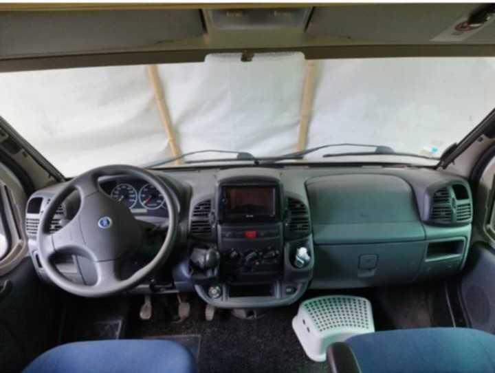 Autocaravana Fiat 2.3JTD, 2005, compacta 5.6m, AC's, muitos extras