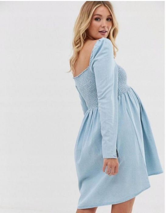 Джинсова сукня сарафан Asos l-xxl