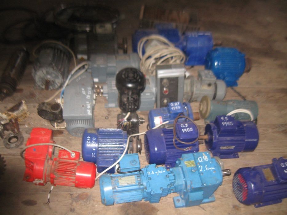 silnik, motoreduktor 0.37-7.5 kW 220/380 V