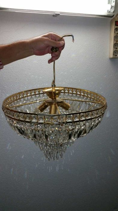 Candeeiro / Abajor Cristal