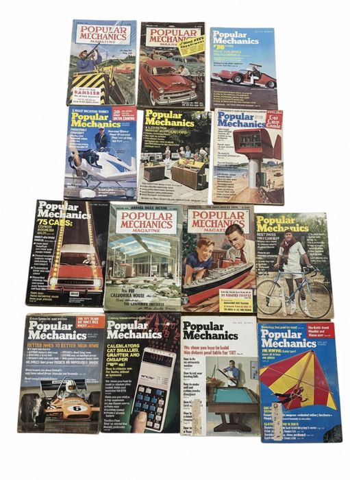 Revistas antigas Popular Mechanics