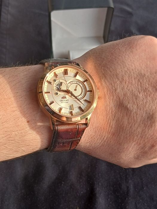 Relogio ORIENT sun and moon  automatico