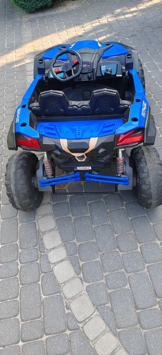 Buggy UTV-MX na akumulator dla dzieci Niebieski + Napęd 4x4