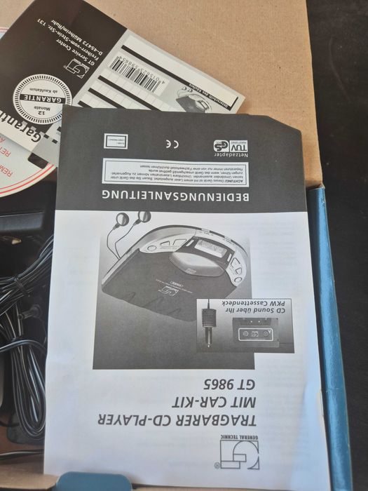 odtwarzacz cd  nie uzywany