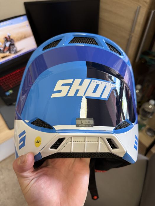 Кросовий мотошолом Shot Gear Race L