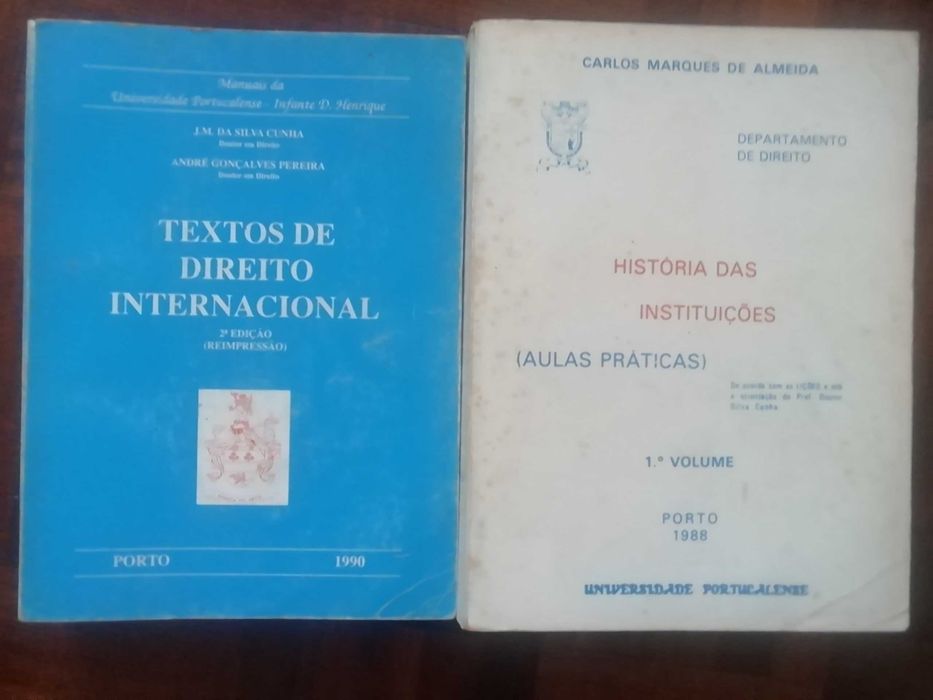 Livros de Direito e Códigos Anotados