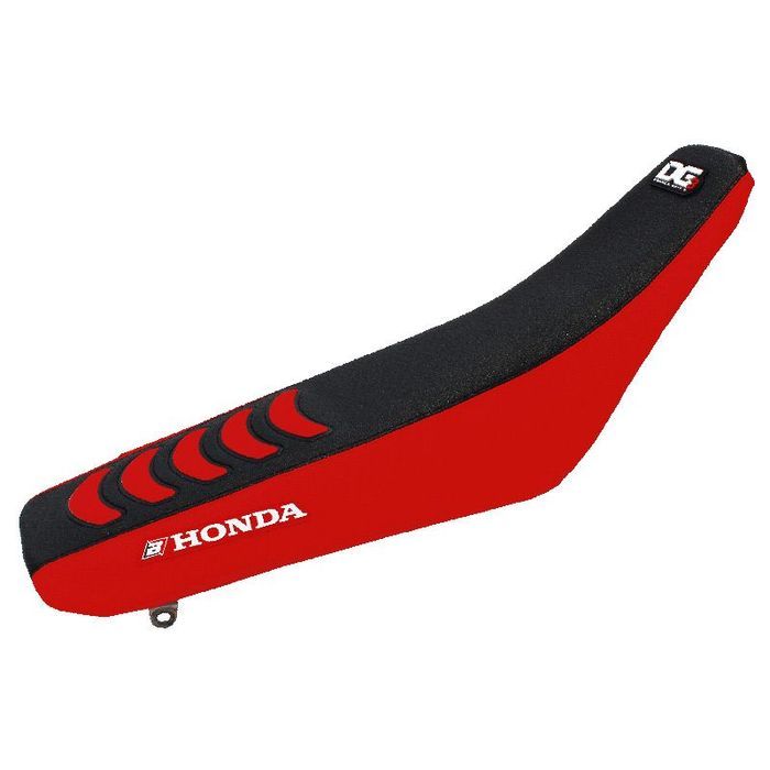capa de assento blackbird preta/vermelha dupla aderencia honda crf