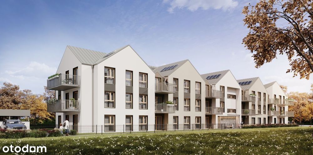 3-pokojowe mieszkanie 54m2 + balkon Bezpośrednio