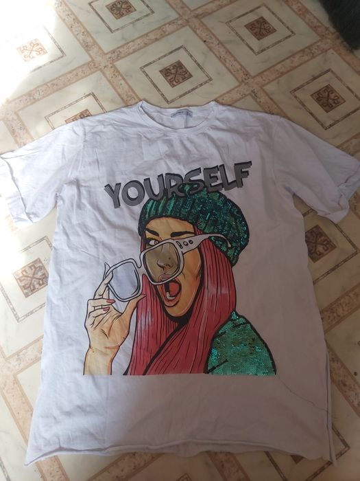 Футболка белая размер L