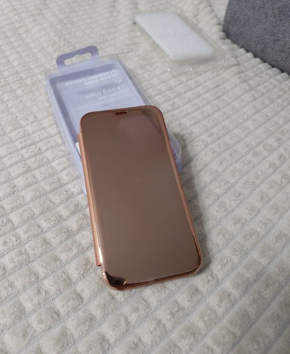 Etui z klapką do Apple iPhone 13 pro różowe złoto