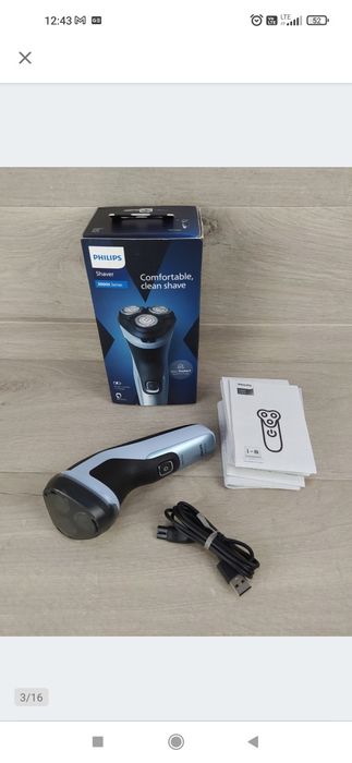 Philips Shaver Series 3000X X3053/00 Golarka OUTLET

Nowa, powystawowa