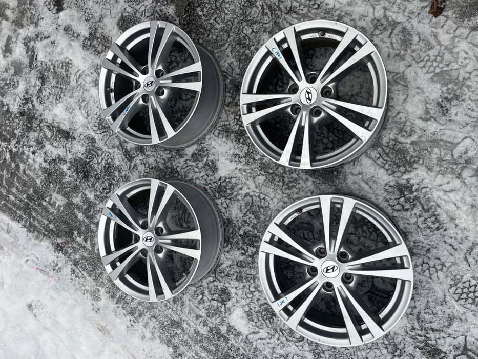 Комплект колеса диски шини диск Kia/Hyundai 215/55 r17 Hankook