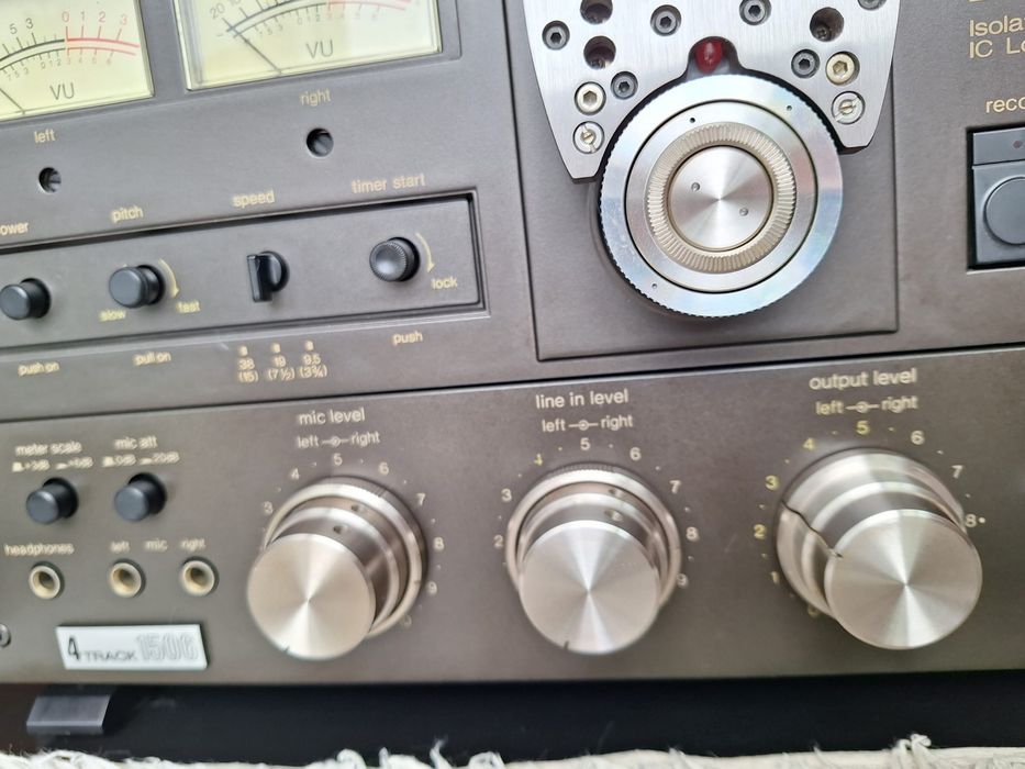 Magnetofon szpulowy deck Technics 1506 US