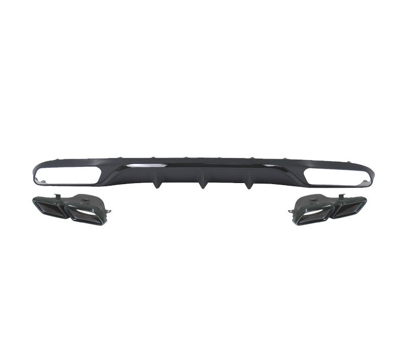 DIFUSOR MERCEDES W213 16-20 LOOK E63 + PONTEIRAS ESCAPE