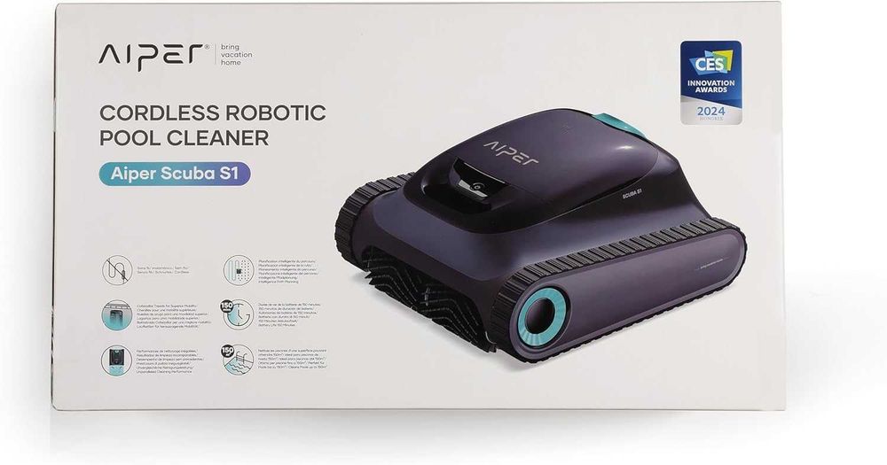 Робот-пилосос для басейну / Пылесос для бассейна Aiper Scuba S1 150 м2