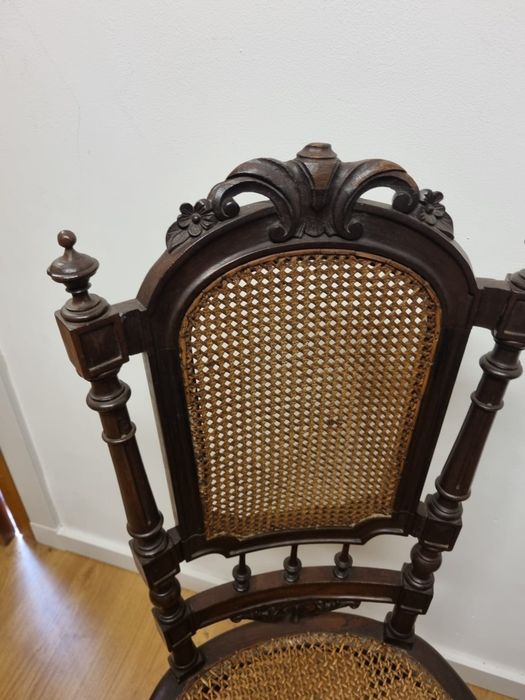 Cadeira em palhinha