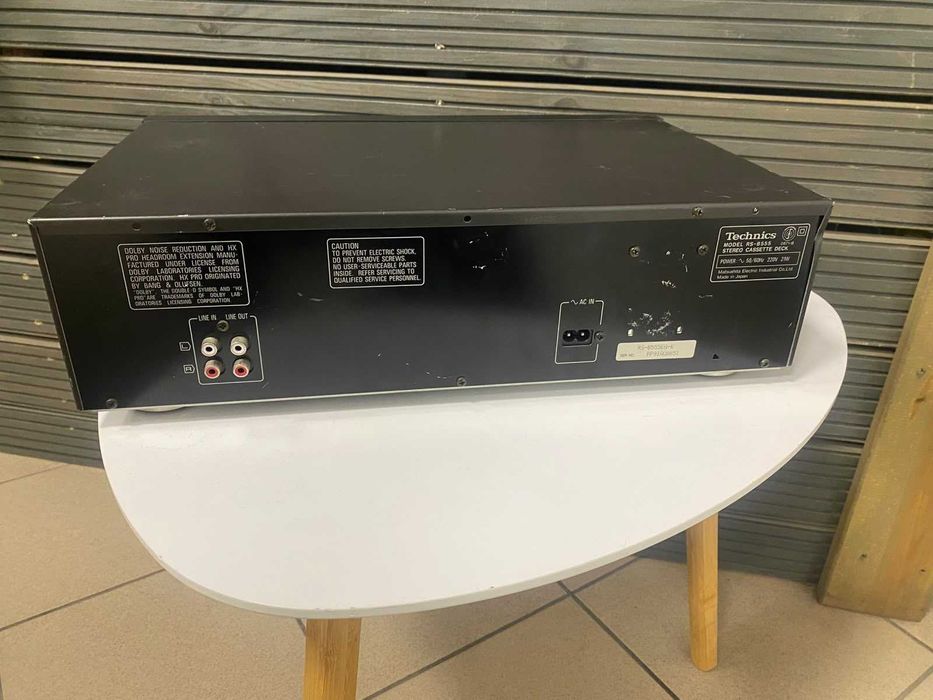 Magnetofon kasetowy DECK Technics RS-B555 | 100% Sprawny | Direct Drive | Vintage Japan