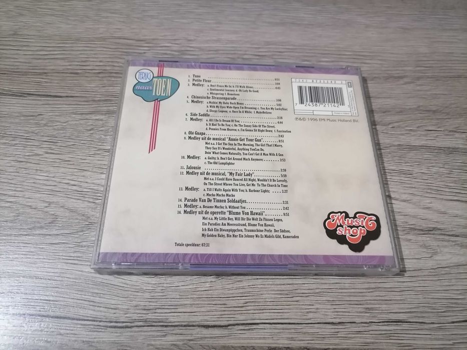 Terug Naar Toen - Terug Naar Toen CD (722)