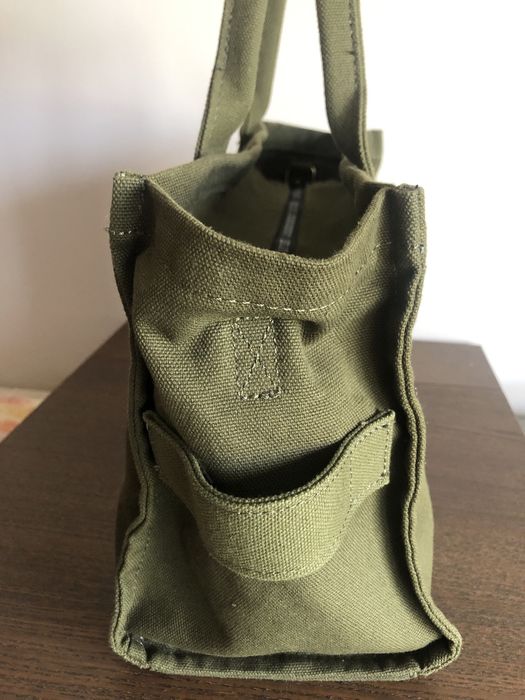 Torebka The Tote Bag kolor zielony khaki