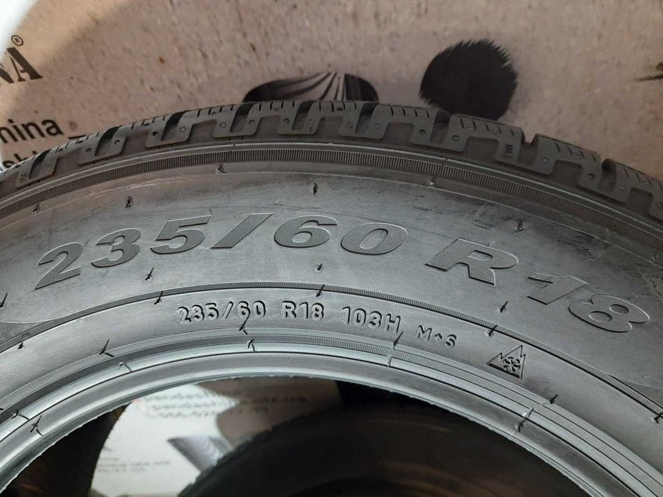 Шини 6,5мм 235/60 R18 PIRELLI ScorpionWinter б/у зима склад