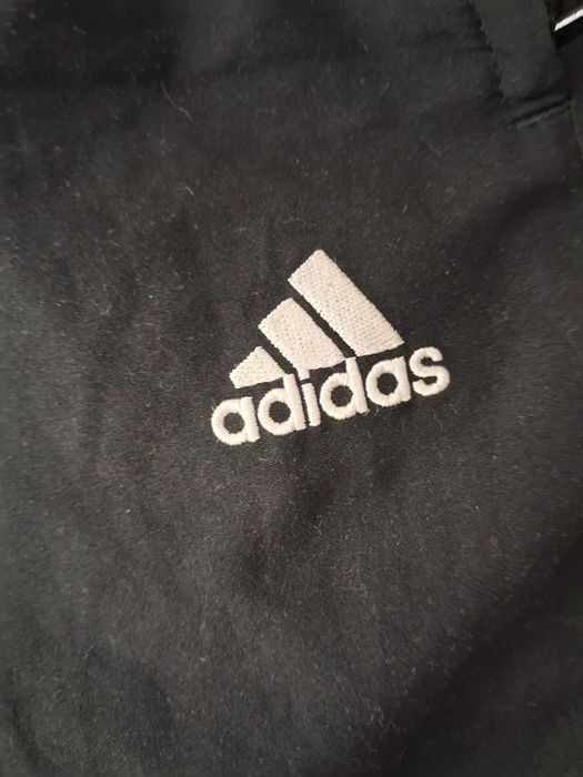 Czarne męskie spodnie Adidas