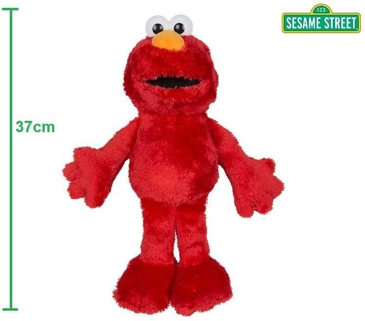 PROMO:Peluche Rua Sésamo Elmo 37cm