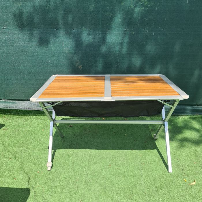 Stół Berger Aluminiowy Bambus  kempingowy Turystyczny