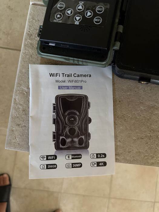 Câmara vigilância Trail ou discreta campo, quintal, casa, piscina, etc