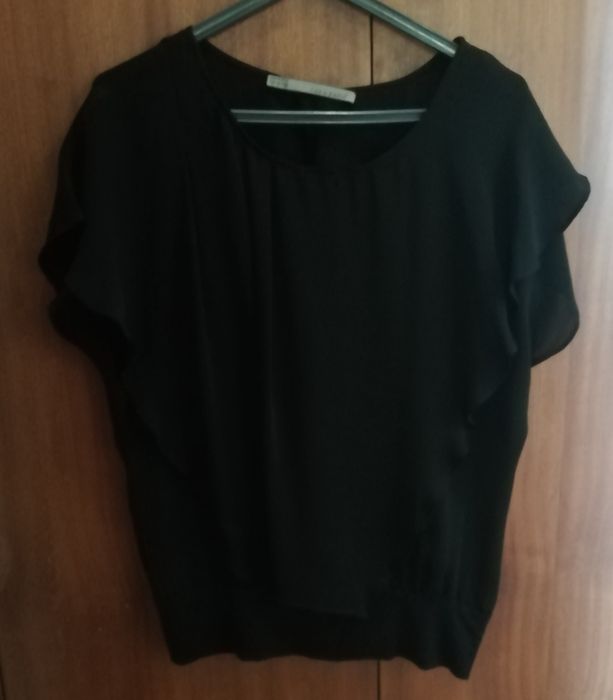 Top Preto Zara Basic425472999073392643
