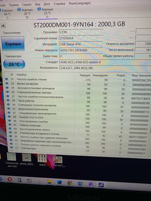 Зовнішній Жорсткий диск 2 ТБ