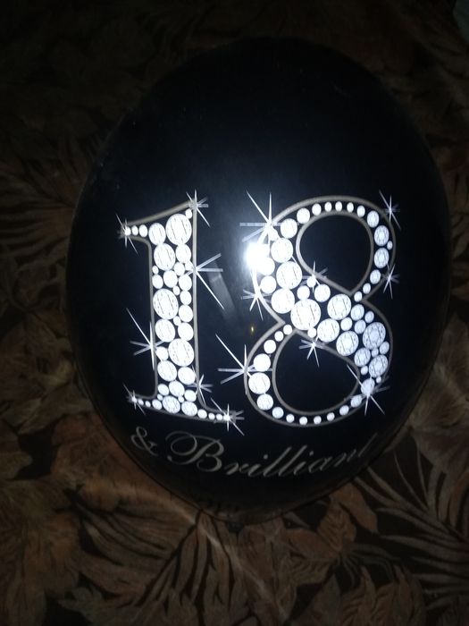 Шары воздушные с принтом