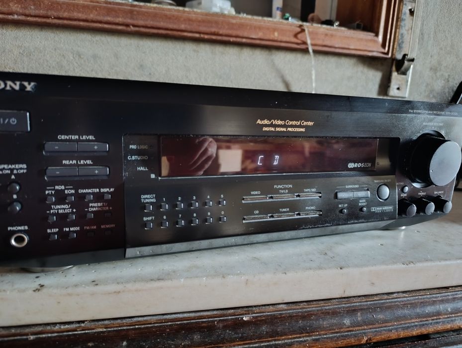 Amplificador Sony "STR DE-425" alta qualidade e potência 195 W bom  som.