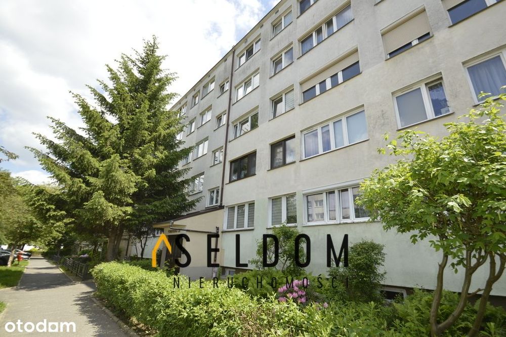 Przestronne 2 pokoje / balkon / I piętro / niski b