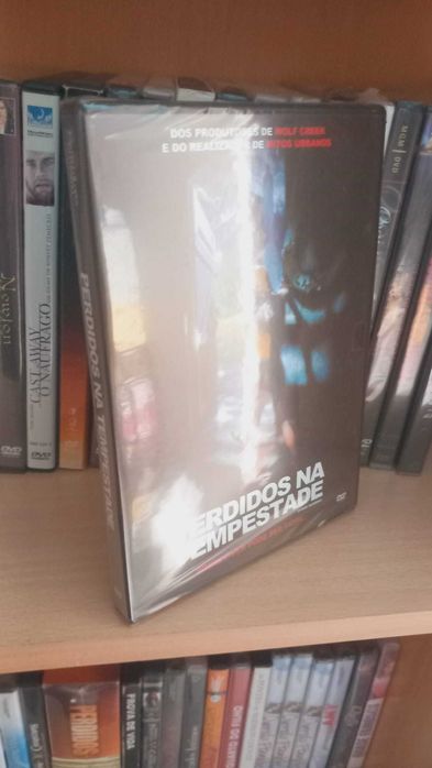 Dvd PLASTIFICADO Perdidos na Tempestade NOVO Filme Terror Jamie Blanks