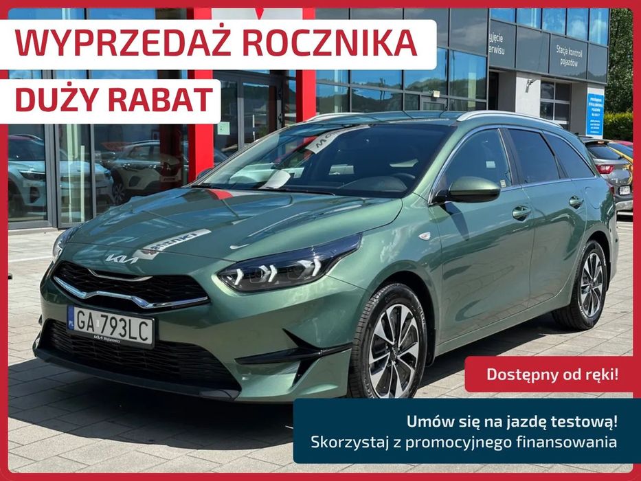 Kia Ceed M + pakiet SMART, 140KM 7DCT, dostępny od ręki