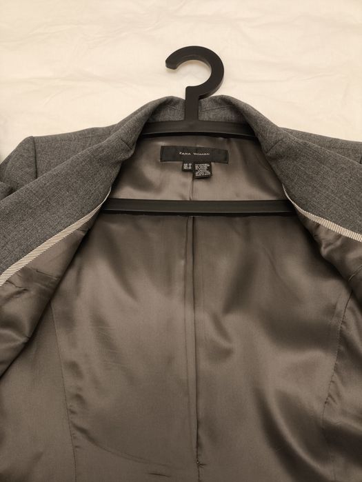 Blazer de senhora, Cor Cinza, marca Zara Woman