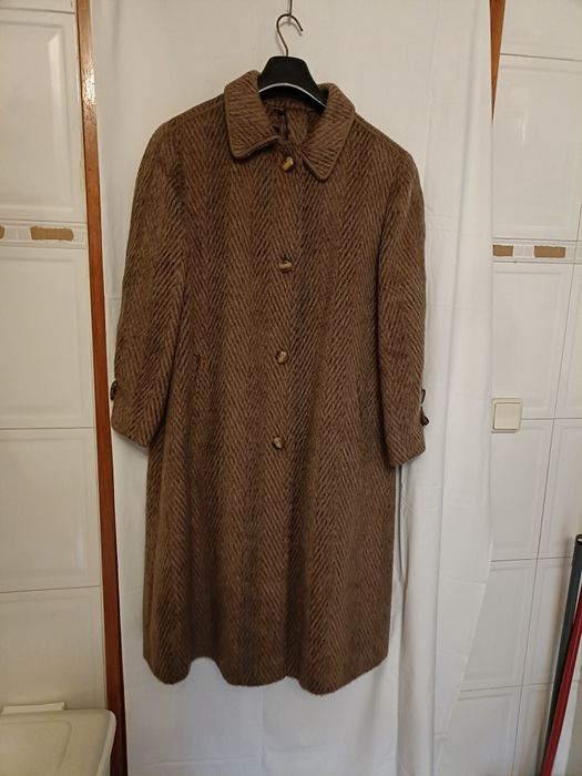 Casaco de lã lhama, tamanho M.